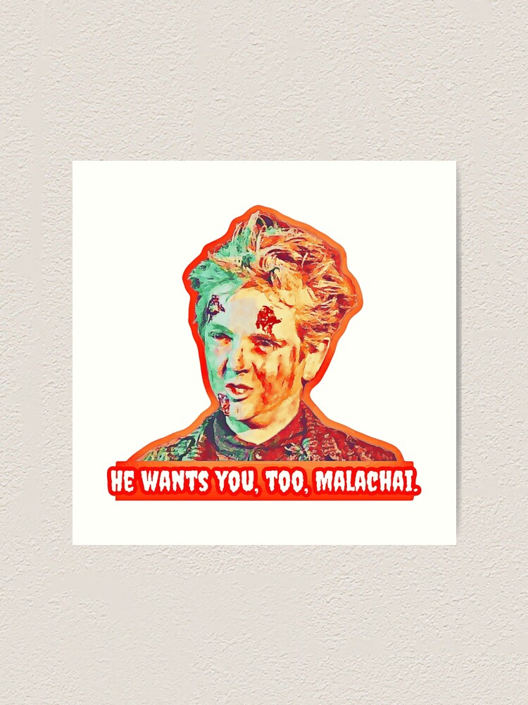 He Wants You Too Malachai Children of the Corn Art Print for  