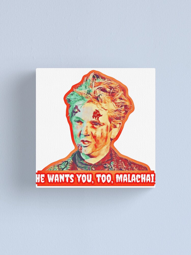 He Wants You Too Malachai Children of the Corn Canvas Print  