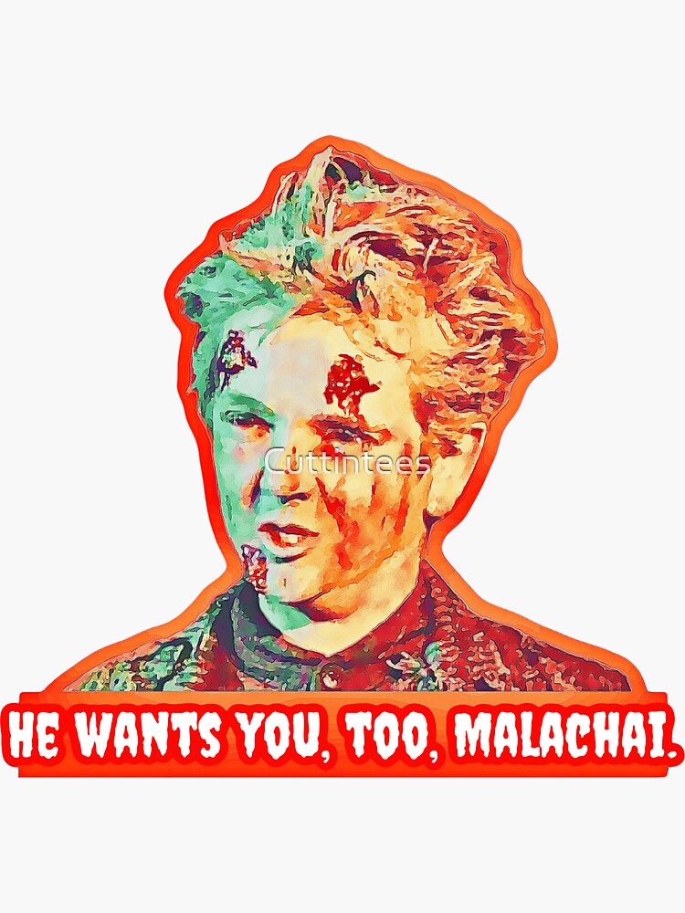 He Wants You Too Malachai Children of the Corn Sticker for  