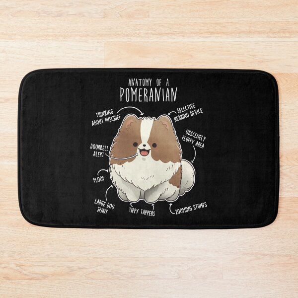 Item preview, Parti Pomeranian Dog Anatomy designed and sold by Clara Hollins.