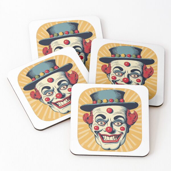 Item preview, Vintage Creepy Clown designed and sold by Studio-g.