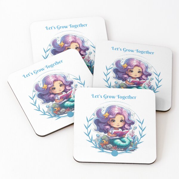 Item preview, Beautiful Small Mermaid Reading designed and sold by SirenasWorld.