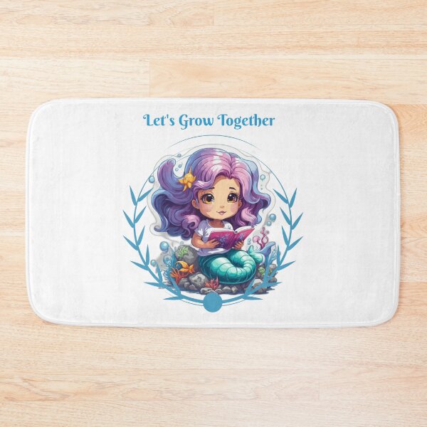 Item preview, Beautiful Small Mermaid Reading designed and sold by SirenasWorld.