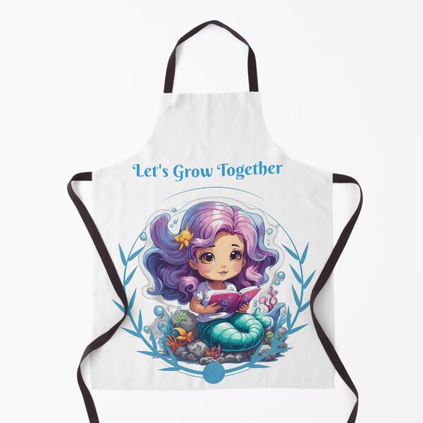 Item preview, Beautiful Small Mermaid Reading designed and sold by SirenasWorld.