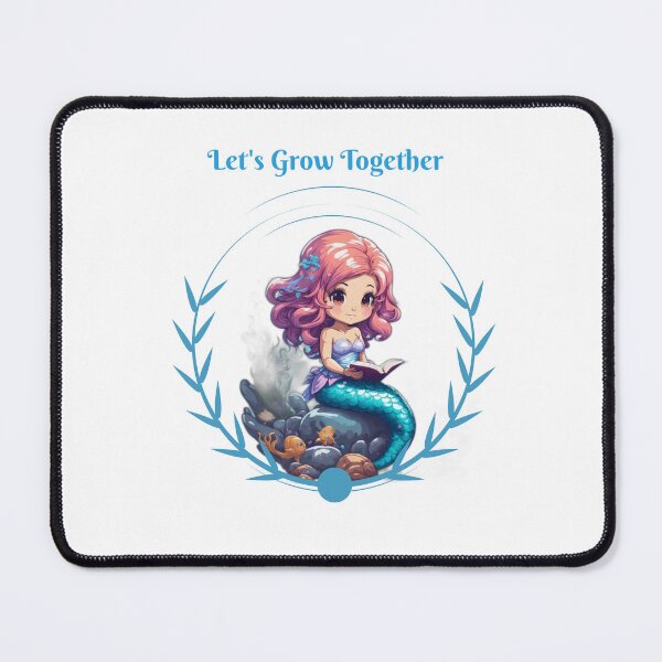 Item preview, Sirenas Book Aesthetics Cute Mermaid designed and sold by SirenasWorld.