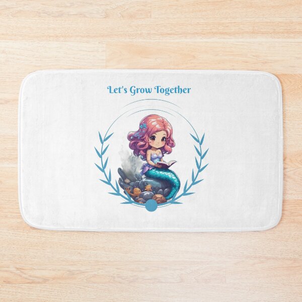 Item preview, Sirenas Book Aesthetics Cute Mermaid designed and sold by SirenasWorld.
