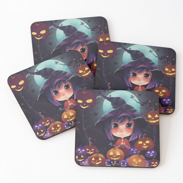 Item preview, Little with with pumpkins kawaii Halloween  designed and sold by JakoRila.