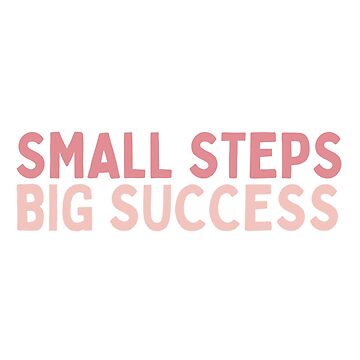 Artwork thumbnail, Small Steps Big Success by Socialtraction