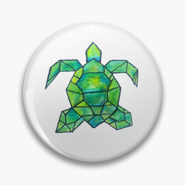 Item preview, Geometric Green Turtle  designed and sold by CanDo20.