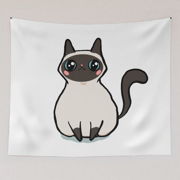Item preview, Cute Siamese Kitty designed and sold by makell-creates.
