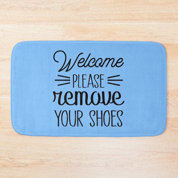 Item preview, Welcome please remove your shoes designed and sold by Sunnyhova.