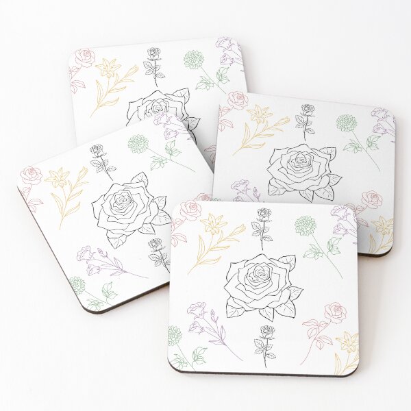 Item preview, Multiple Color Flowers designed and sold by Good4Vibez.