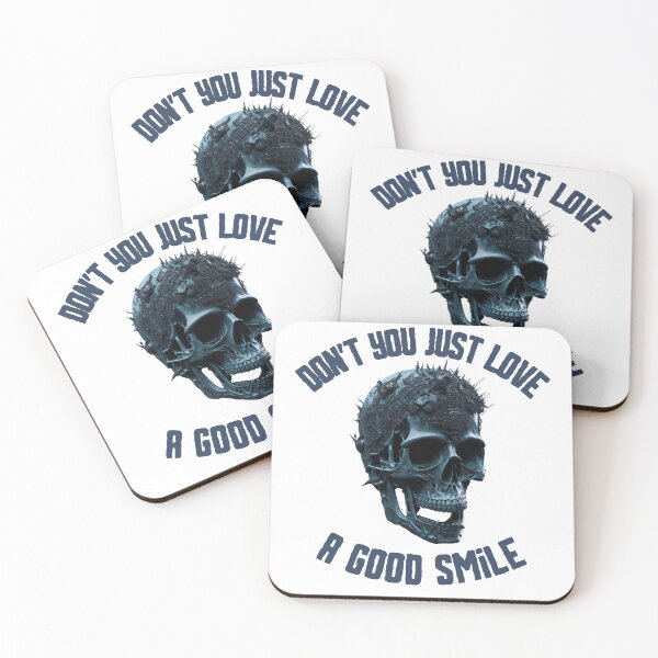 Item preview, Don't You Just Love A Good Smile, Skull designed and sold by RiffRaffGraffix.