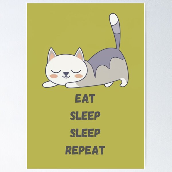 Item preview, Eat, Sleep, Sleep, Repeat designed and sold by Byreign.