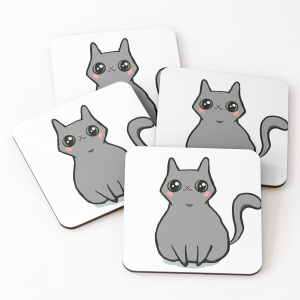 Item preview, Cute Grey Kitty designed and sold by makell-creates.