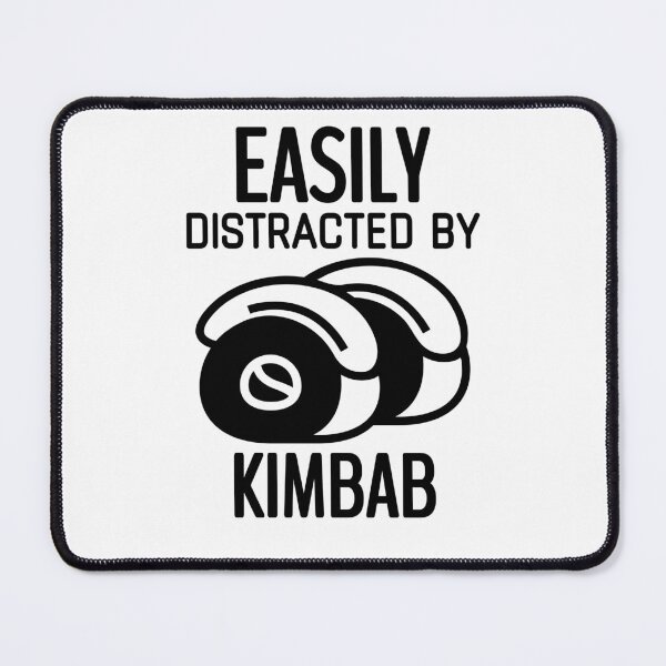Item preview, Easily Distracted By Kimbab Cool Food Lover designed and sold by Thevulcano.