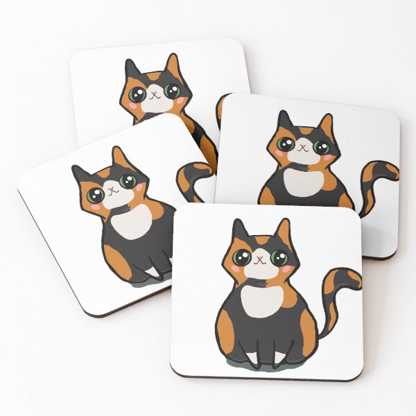 Item preview, Cute Calico Kitty designed and sold by makell-creates.