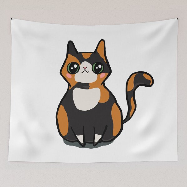 Item preview, Cute Calico Kitty designed and sold by makell-creates.
