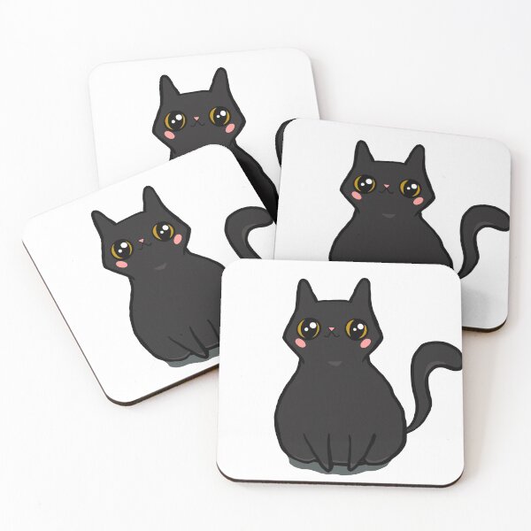 Item preview, Cute Black Kitty designed and sold by makell-creates.