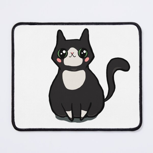 Item preview, Cute Black Tuxedo Kitty designed and sold by makell-creates.