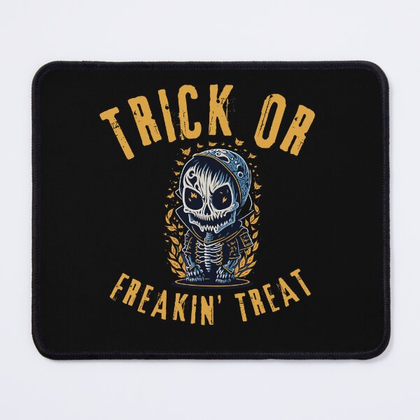 Item preview, Trick Or Freakin' Treat, Skeleton, Halloween designed and sold by RiffRaffGraffix.