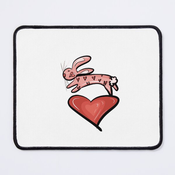 Item preview, Bunny with Hearts designed and sold by Smile for the Camera.