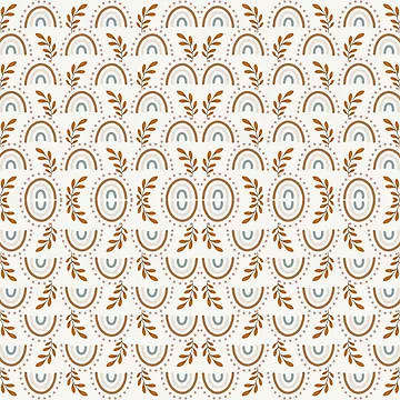 Artwork thumbnail, Boho Fall Pattern by franktact