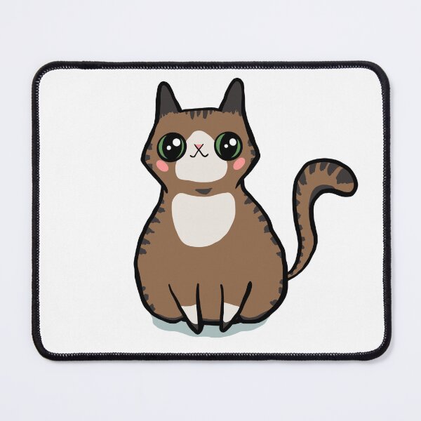 Item preview, Cute Brown Tuxedo Tabby Kitty designed and sold by makell-creates.