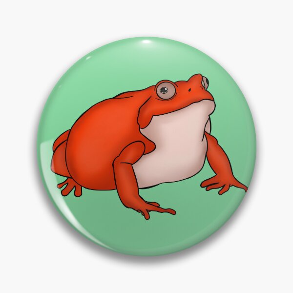 Moss: Onion and Other Unusual Frogs Enamel Pin