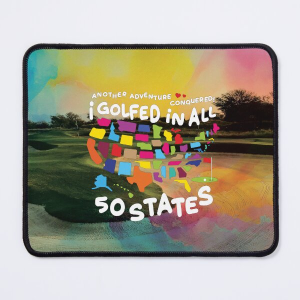 Item preview, I Golfed In All 50 States designed and sold by Uppercase Tees.