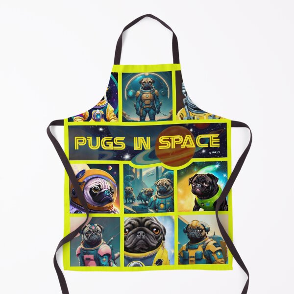 Item preview, Pugs in Space designed and sold by FivePugs.