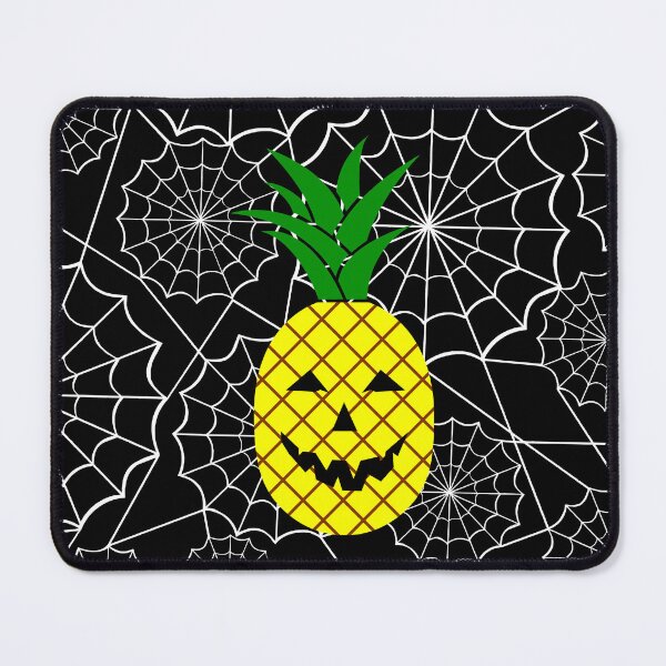 Item preview, halloween jack o'lantern pineapple spiderweb  designed and sold by Gossip Rag.