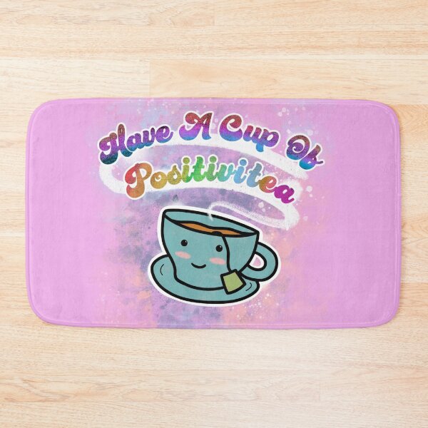 Item preview, You Deserve A Cup Of Positivity Tea Puns designed and sold by SubtleSplit.