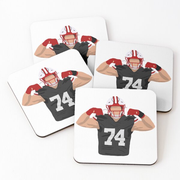 Item preview, JC JAYS Football Player Lineman 74 Flex designed and sold by paytoncooley.