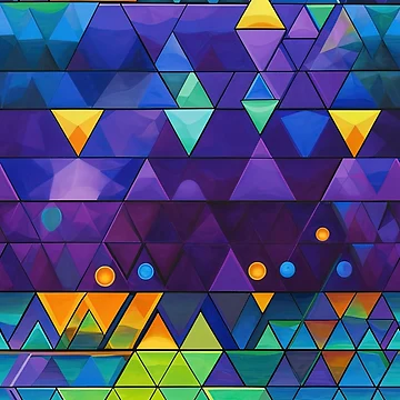 Artwork thumbnail, Abstract Digital Paintings by ThinkFun! Design