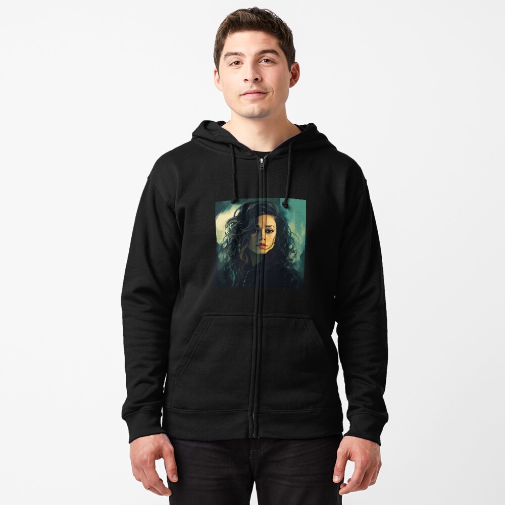 Item preview, Zipped Hoodie designed and sold by AwesomeAiArt.