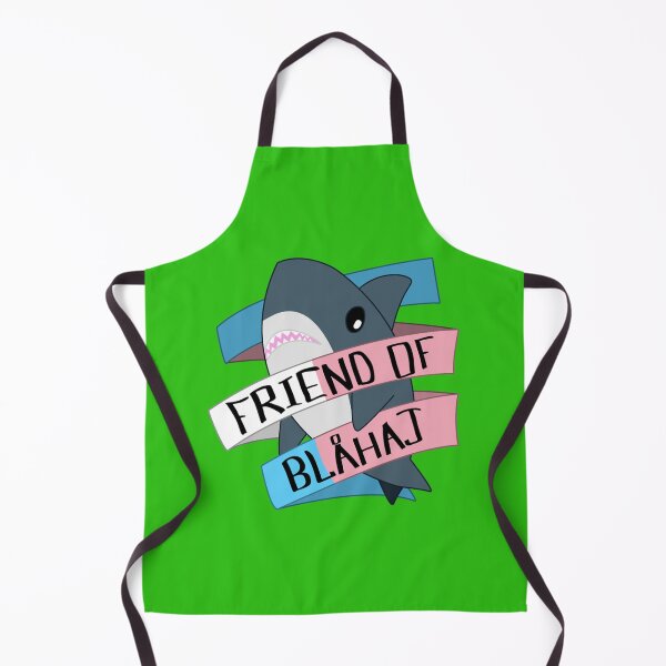 Item preview, Friend of Blahaj - Trans Banner designed and sold by JessicaKonopel.