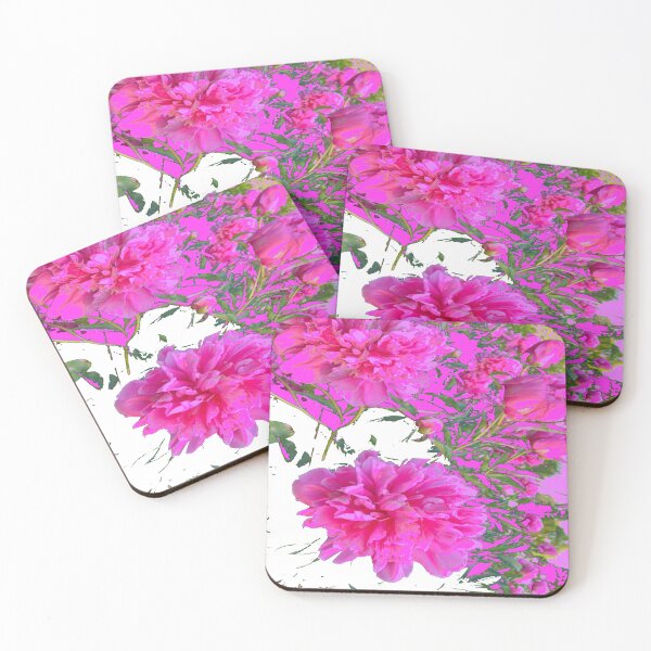 Item preview,  ROSE PINK FLORAL ABSTRACTED GARDEN ART designed and sold by sharlesart.