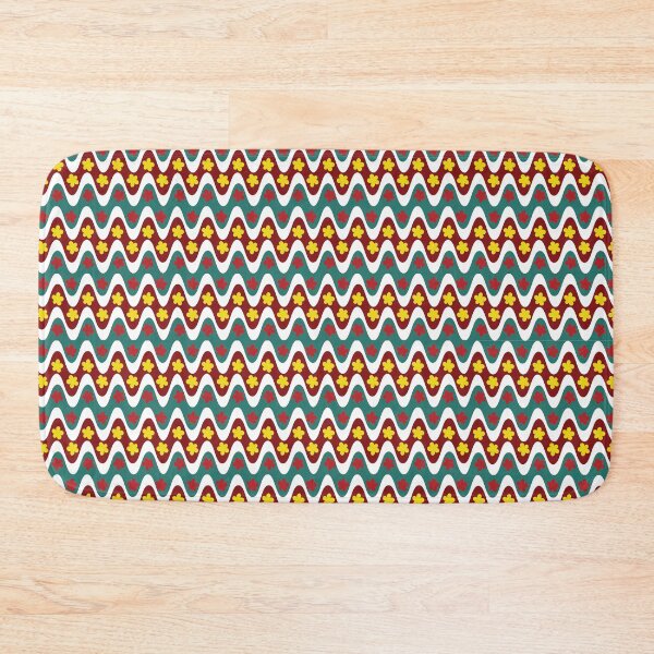 Item preview, Hippy print. Flower wave of flowers. pattern designed and sold by AikinaNatalia.