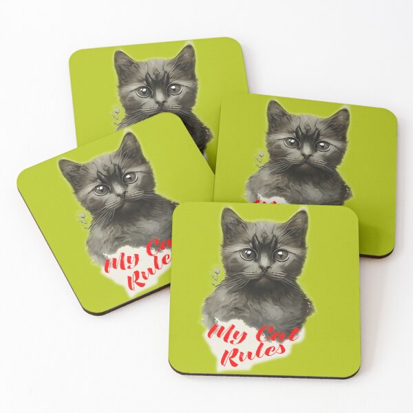 Item preview, My cat rules designed and sold by Glamalt.