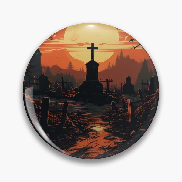 Artikelvorschau, Spooky Graveyard entworfen und verkauft von MendaciousMina.