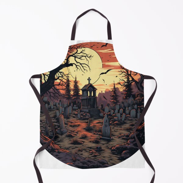 Aperçu de l'œuvre Spooky Graveyard créée et vendue par MendaciousMina.