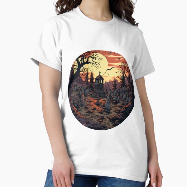Item preview, Spooky Graveyard designed and sold by MendaciousMina.