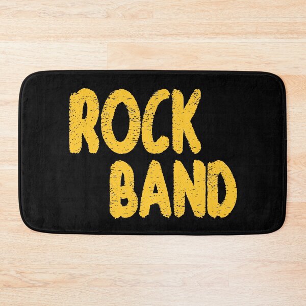 Item preview, Rock band vintage yellow text designed and sold by Artbellachi.