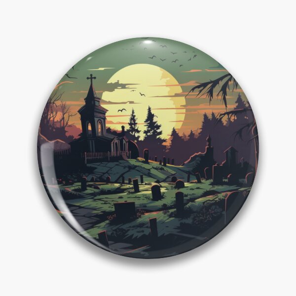 Artikelvorschau, Spooky Graveyard entworfen und verkauft von MendaciousMina.