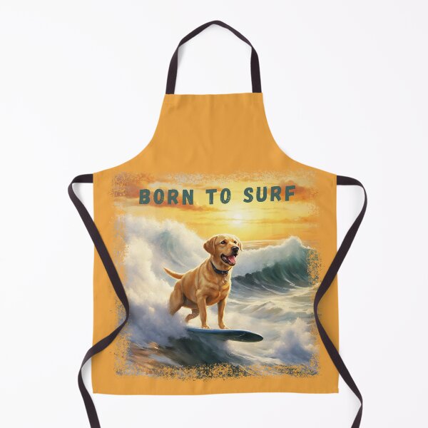 Item preview, Born to Surf, Surfing Dog designed and sold by SAS-Designer.