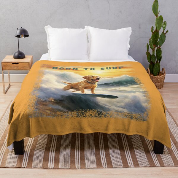 Item preview, Born to Surf, Surfing Dog designed and sold by SAS-Designer.