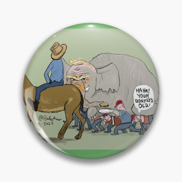 Item preview, Old donkey, decrepit elephant  designed and sold by RaderDraw.