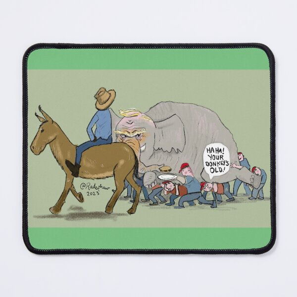 Item preview, Old donkey, decrepit elephant  designed and sold by RaderDraw.