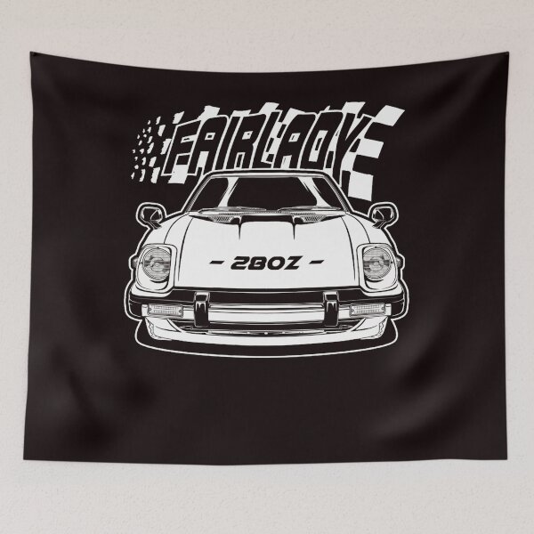 Item preview, 280Z - White Print designed and sold by SRIAHREGALADO.